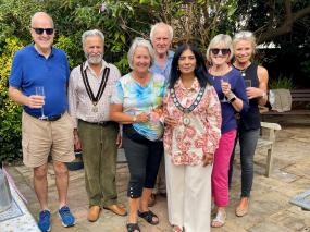RBWM mayor joins 130th anniversary celebrations at The Haven of Rest Almshouses