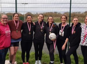 Cookham mums win netball trophy in early Mother's Day tournament