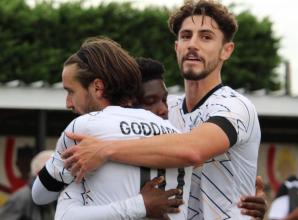 Adepoju double seals FA Cup win over Bedfont Sports after early red card drama.