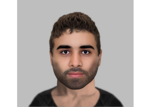 E-fit image released in connection with a stalking offence in Slough