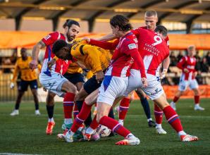 Late Carter blow leaves Slough two points from safety after Dorking comeback