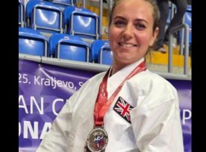 Ukrainian shows fight to win karate achievement award