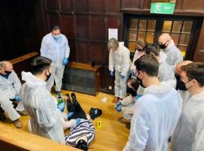 Immersive crime scene company has won an award