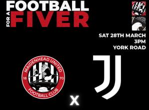 Maidenhead United team up with Italian giants Juventus for Non-League Day