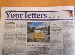 Your letters: Use River & Rowing museum car park for breast screening service