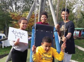 Double donations for Thames Valley Adventure Playground from two charitable trusts
