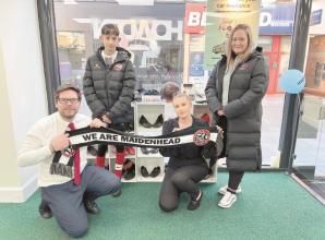 Insurance broker teams up with Maidenhead United FC for community Boot Exchange