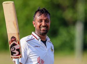Sahaan shines as Slough seal promotion in style with 124-run win over Falkland