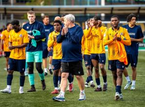 "It wasn't fair on the player or the game" – Slough boss Davies fumes at Ojemen red