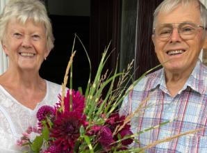 ‘Heroes’ rewarded with homegrown dahlias