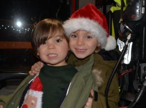 Closure-threatened fire station welcomes families