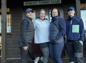 Huggard and Miles help side triumph in challenging conditions