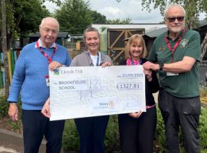 Art show raises £2,600 for two charities