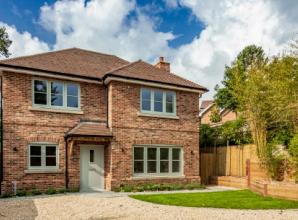 Same but different cottages blend into the countryside