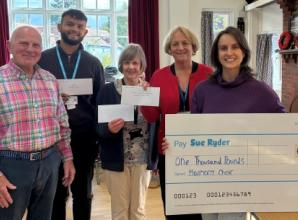 Choir gifts charities share of £2,250