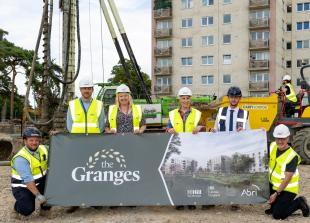 Foundations laid for Sawyers Close regeneration in Windsor, 'The Granges'