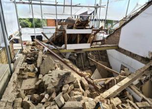 Three seriously injured in house collapse which left homeowner &pound;200k out of pocket