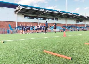 Double celebration for England's Lionesses and Wycombe Wanderers' 'Chairgirls'