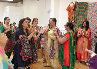 Guests enjoy singing and dancing at Maidenhead Teeyan Festival