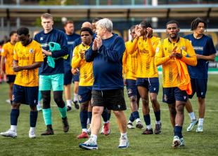 "It wasn't fair on the player or the game" – Slough boss Davies fumes at Ojemen red