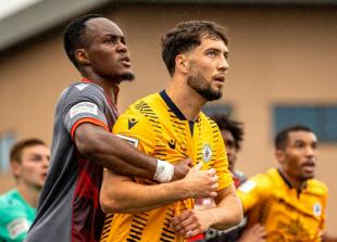 Slough's Town's FA Cup high fades as Bath City battle back to claim 3-2 Win Slough's Town's FA Cup high fades as Bath City battle back to claim 3-2 Win