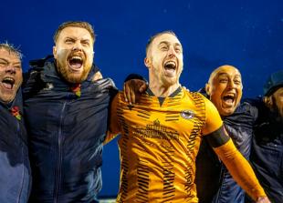 Slough Town in 'dreamland' after resurgence but still hungry for more success