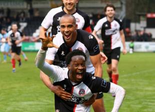 Popoola's injury-time penalty earns Maidenhead United dramatic win over Maidstone