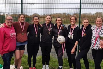 Cookham mums win netball trophy in early Mother's Day tournament