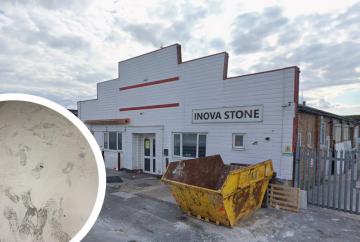 Colnbrook stone company fined &pound;60k after workshop found 'caked' in cancerous dust 