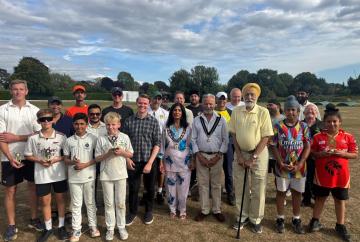 Over 200 people join celebrations at 20th anniversary of WAMCF Interfaith Cricket Tournament
