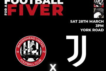 Maidenhead United team up with Italian giants Juventus for Non-League Day
