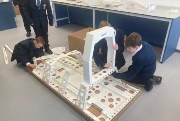 Maidenhead school students continue project constructing full-size electric race car