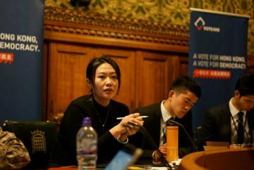 Exiled Hong Kong activist targeted by sexually explicit letters