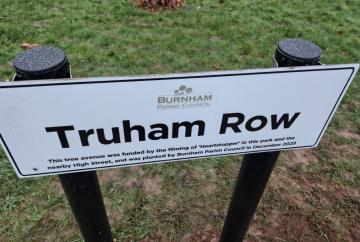 New avenue of trees in Burnham funded by Heartstopper filming