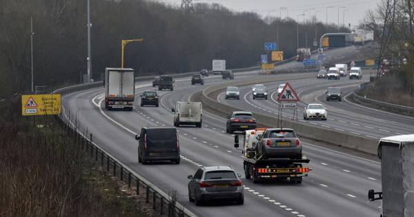 Fire services called to overturned van on M4 westbound near Slough