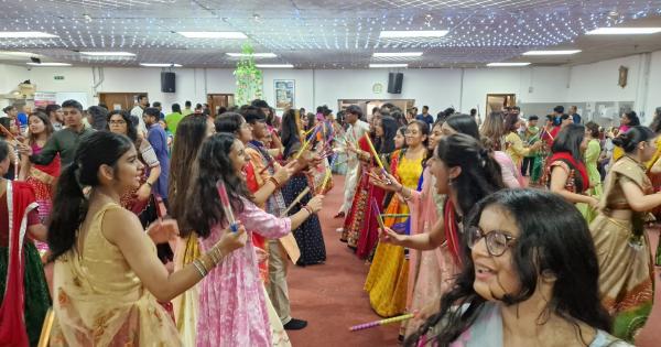 Navratri celebrations take place across Slough with festive Garba