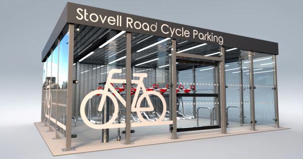 New secure cycling parking hub to open in Windsor next year