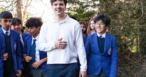 Traitors winner Harry Clark champions charity Lent challenge at Slough school