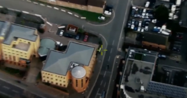 Watch: Police swoop down on motorcyclist 'terrorising' the town