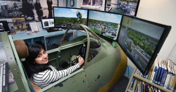 Spitfire fighter that &lsquo;made poetry of flight&rsquo; celebrated in the town