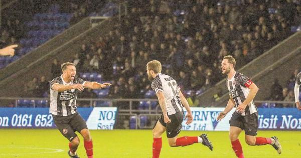 Keetch's wonder strike earns Magpies a share of the spoils with Oldham Athletic