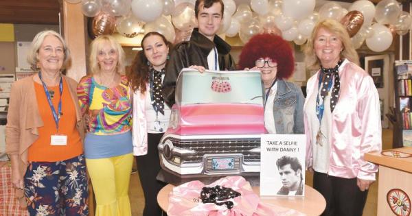 Time-travelling celebrations begin for Burnham Library's 50th anniversary