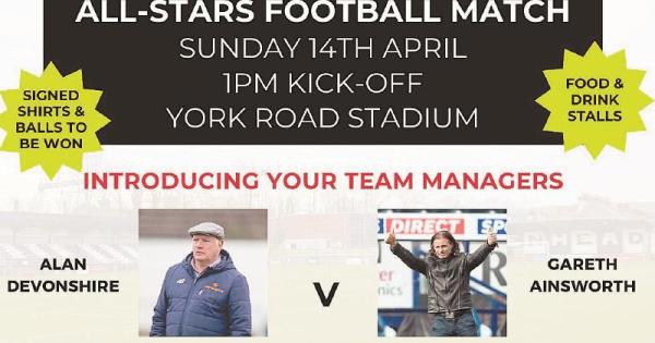 Celebrity guests and Magpies' legends lined up for CALM charity game at York Road