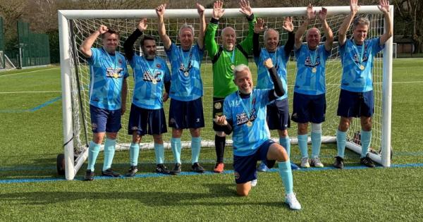 Maidenhead United Over 60s clinch Division 3 title to complete silverware hat-trick