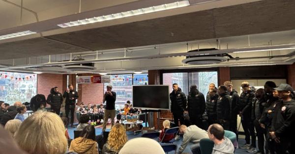 Maidenhead United players join in with Maidenhead's Big Read festival