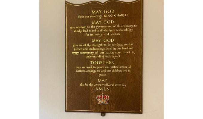 King Charles plaque at Maidenhead Synagogue is act of &lsquo;repentance&rsquo; for artist accused of antisemitism 