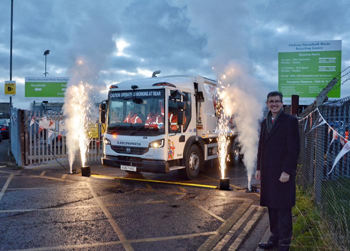 Slough council are so happy with their new bin lorries they gave them a