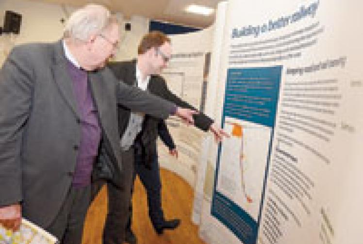 Residents get glimpse of ambitious plans for underground rail link