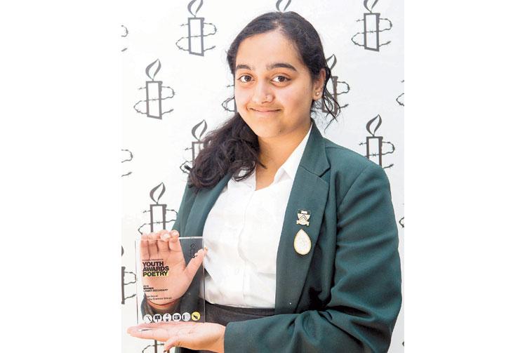 Poem about LGBT rights lands Langley Grammar pupil top award