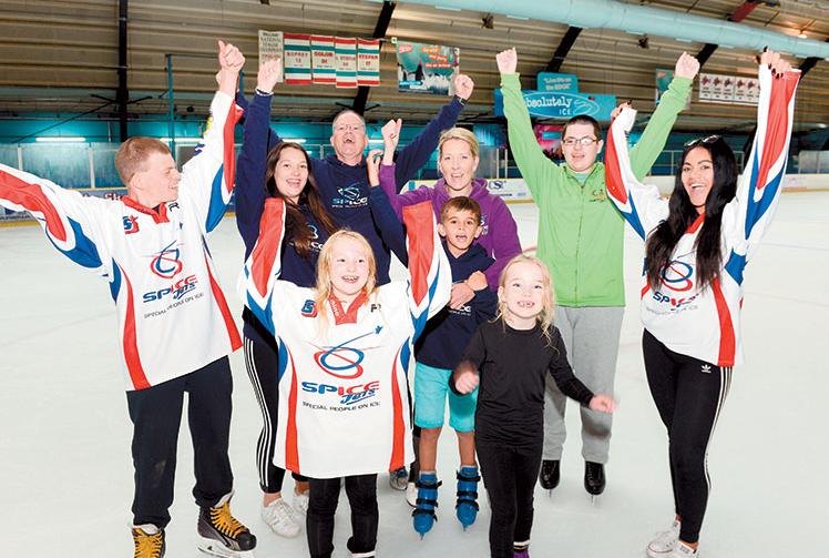 Temporary ice rink an ‘incredible relief’ for disability charity